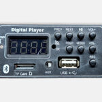 Bluetooth Card with Inbuilt Bass Treble and Mic Echo