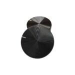 35X17 MM Potentiometer Knob Aluminium Casing with ABS Plastic ( 1 PC )