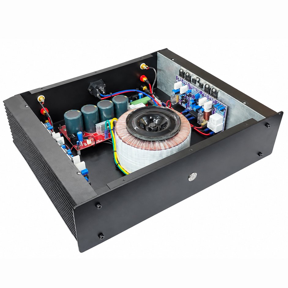 200W RMS Stereo Hi-Fi Power Amplifier - Image 4