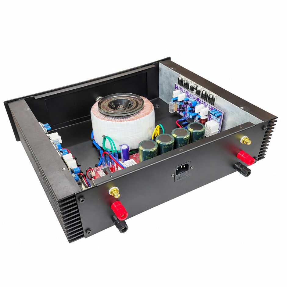 200W RMS Stereo Hi-Fi Power Amplifier - Image 2