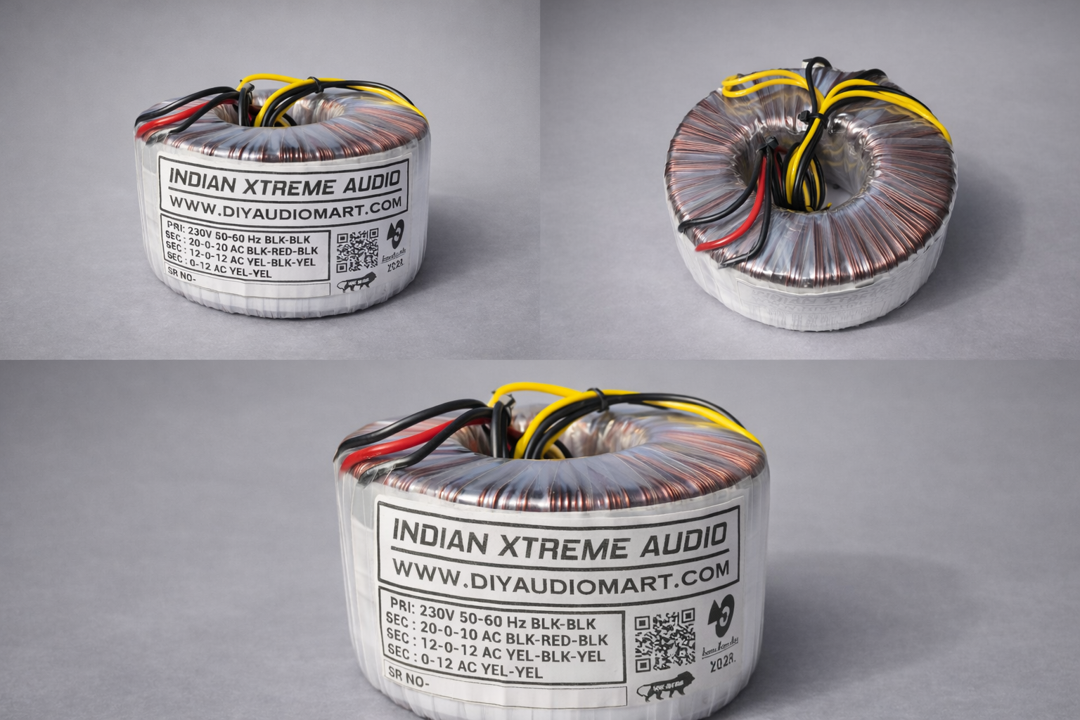 Copper Toroidal Transformer 40-0-40 8A - Image 3