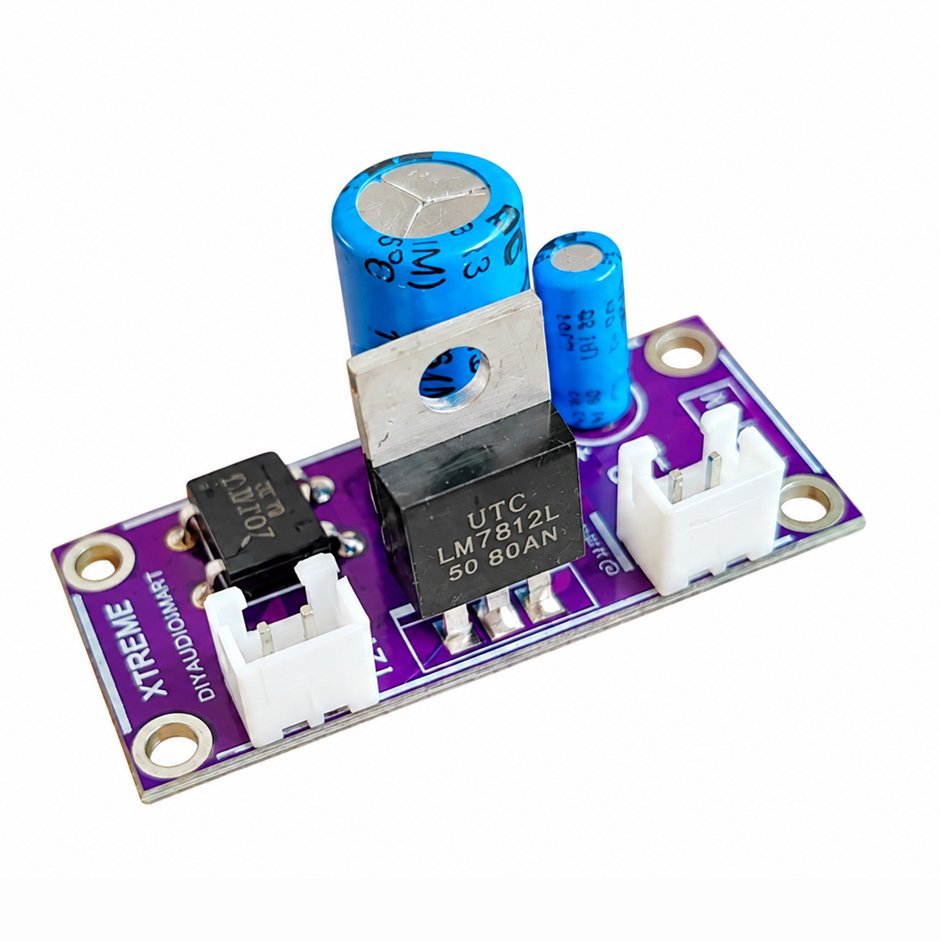 12V AC to 12V DC Regulated Rectified Supply