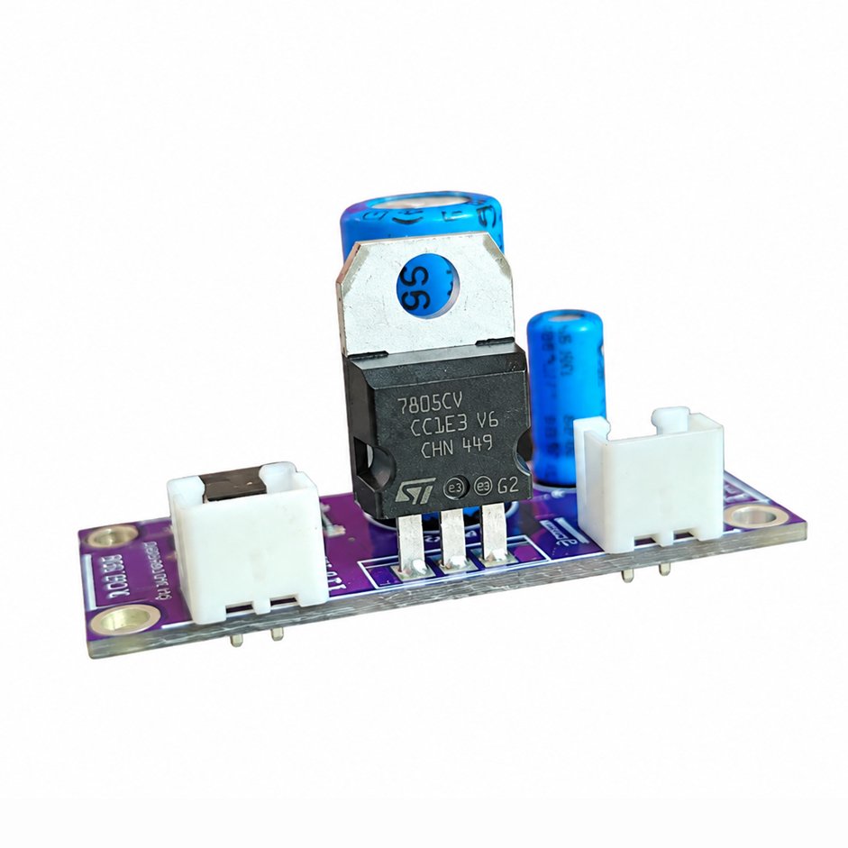 12V AC to 5V DC Regulated Rectified Supply