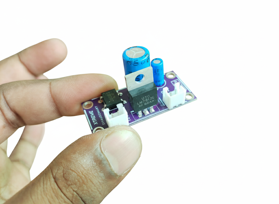 12V AC to 12V DC Regulated Rectified Supply