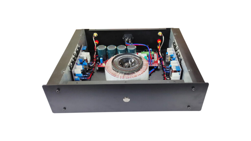 200W RMS stereo Hi-Fi class AB amplifier board with toroidal transformer