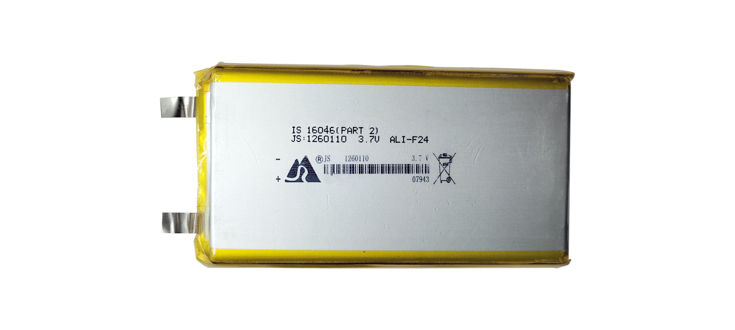 3.7V 10000mAh Lithium Polymer Battery Single Cell