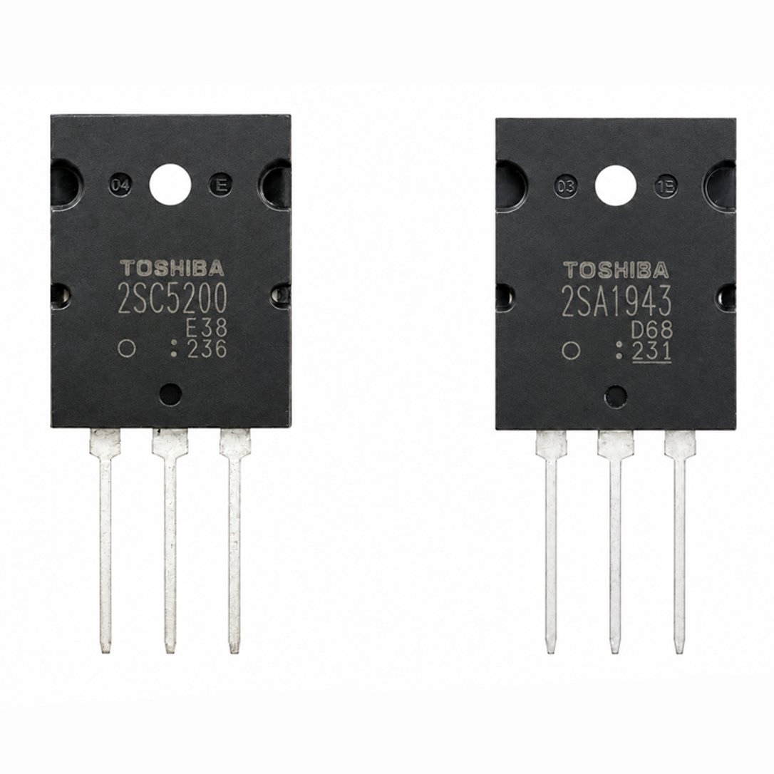 2SC5200 & 2SA1943 TOSHIBA ORIGINAL Transistors